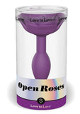 Open Roses Silicone Anal Plug