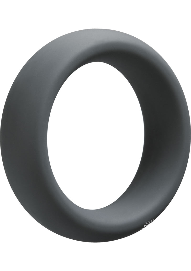 Optimale Silicone Cock Ring - Grey/Slate - 45mm