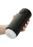 Optimum Power Vibrating and Thrusting Stroker - Black