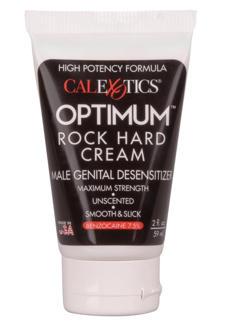 Optimum Rock Hard Cream Enhance Performance Desensitizer - 2oz