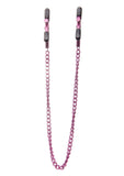 Ouch! Adjustable Nipple Clamps - Pink