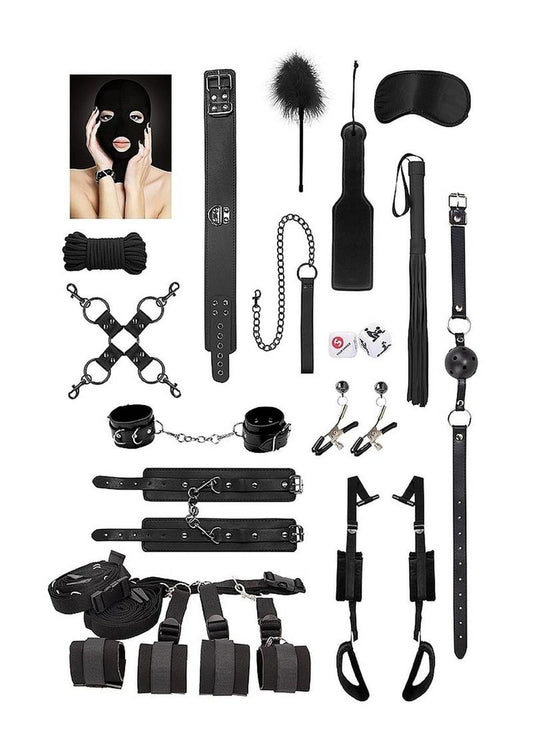 Ouch! Advanced Bondage Kit - Black