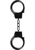 Ouch! Beginner's Handcuffs - Black/Metal