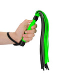 Ouch! Flogger - Black/Glow In The Dark/Green