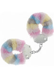 Ouch! Heavy-Duty Fluffy Handcuffs - Multicolor 2 - Multicolor