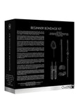 Ouch! Kits Beginners Bondage Kit - Black - 6pc