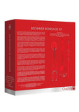 Ouch! Kits Beginners Bondage Kit - Red - 6pc