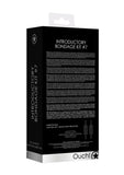 Ouch! Kits Introductory Bondage Kit #7 - Black - 2 Piece Kit