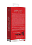 Ouch! Kits Introductory Bondage Kit #7 - Red - 2 Piece Kit