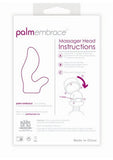 Palmembrace Silicone Massager Head Attachment - Pink