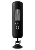 Pipedream Extreme Elite Rechargeable Ultimate Milker Masturbator - Pussy - Black/Clear