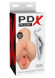 Pdx Plus Pick Your Pleasure Stroker - Flesh/Vanilla