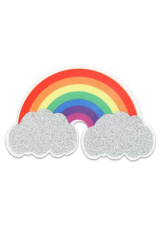 Peekaboo Pride Glitter Rainbows and Hearts Pasties - Multicolor/Rainbow