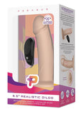 Pegasus Realistic Silicone Rechargeable Dildo with Remote Control and Adjustable Harness