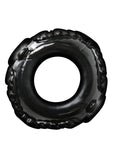 Perfect Fit Tribal Son Ram Ring Cock Ring - Black