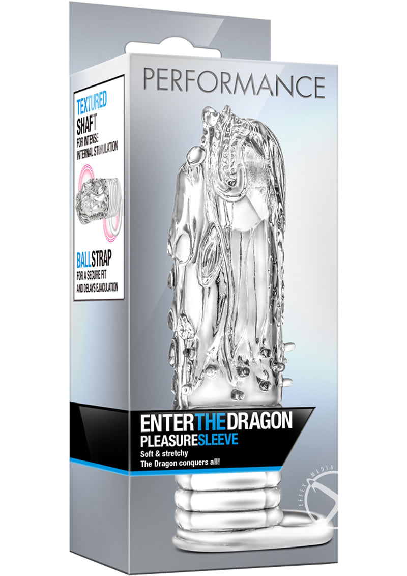 Performance Enter The Dragon Penis Sleeve - Clear