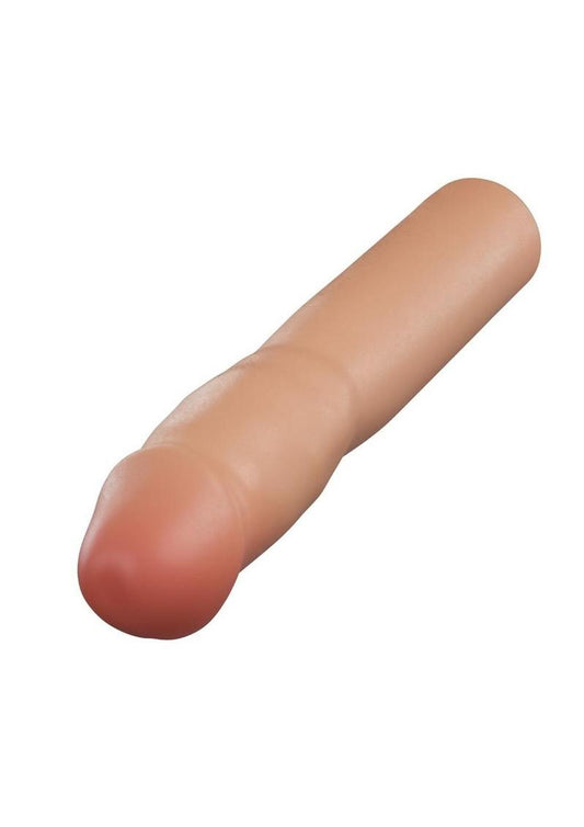 Performance Plus Silicone Penis Extender - Vanilla - One Size - 1.5in