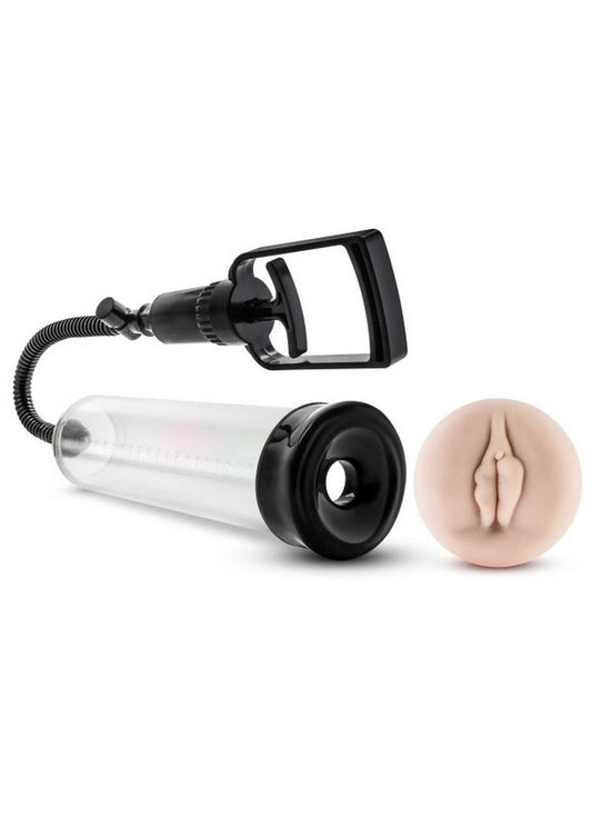 Performance Vx4 Male Enhancement Penis Pump System - Black/Clear - 10in