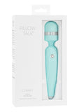 Pillow Talk Cheeky Silicone Rechargeable Wand Massager - Teal