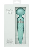 Pillow Talk Sultry Warming Wand Massager - Teal