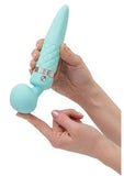 Pillow Talk Sultry Warming Wand Massager - Teal