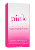 Pink Glass Bottle - 4 Ounce