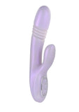 Playboy Bumping Bunny Rechargeable Silicone Rabbit Vibrator - Pink