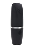 Playboy Excursion Rechargeable Silicone Clitoral Vibrator - Black