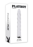 Playboy In A Twist Rechargeable Glass Vibrator