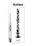 Playboy Jewels Wand Glass Probe - Black/Clear