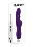 Playboy The Thrill Rechargeable Silicone Rabbit Vibrator