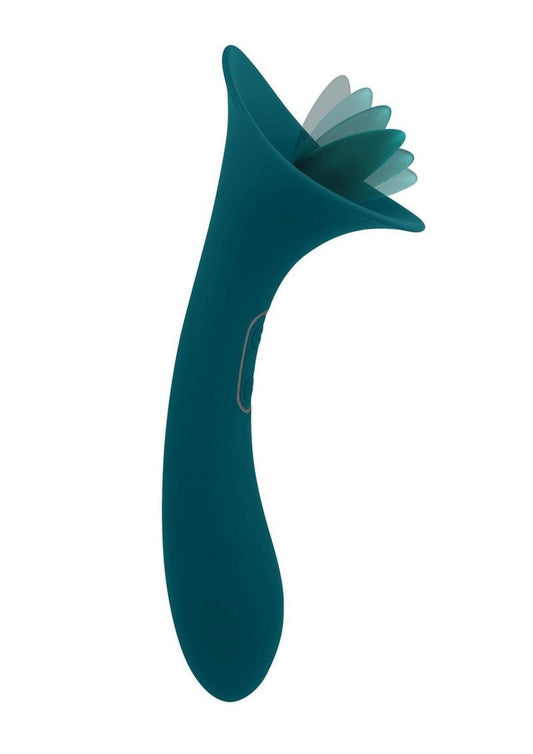 Playboy True Indulgence Rechargeable Silicone Vibrator - Teal