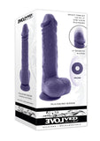 Pleasure Rider Rechargeable Silicone Thrusting Vibrating Dildo