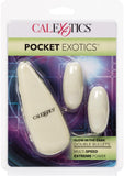Pocket Exotics Glow In The Dark Double Bullets - Glow