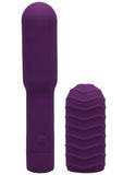 Pocket Rocket Elite Silicone Rechargeable Mini Vibrator with Removable Sleeve