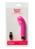 Powerbullet Sara's Spot 10 Function Rechargeable Silicone Vibrating Bullet