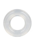 Premium Silicone Cock Ring - Clear - XLarge