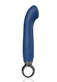 Primo G-Spot Rechargeable Silicone Vibrator - Blue/Navy