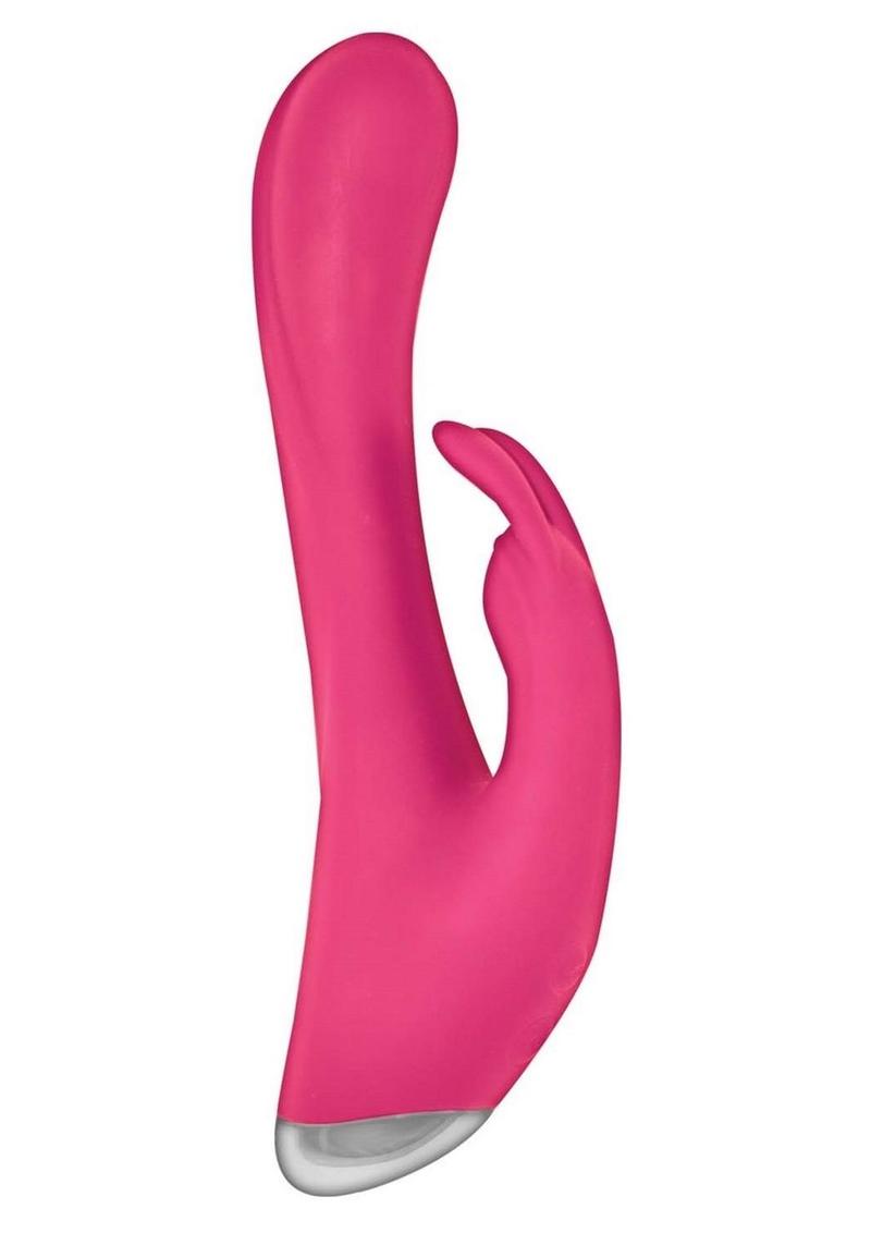 Princess Bunny Tickler Rechargeable Silicone Rabbit Vibrator - Pink