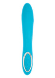 Princess Dynamic Heat Rechargeable Silicone Vibrator with Clitoral Stimulator