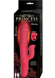 Princess Passion Heat Rechargeable Silicone Warming Vibrator with Clitoral Wheel