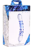 Prisms Blu Dual Ended Glass Dildo