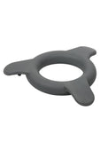 Pro Series Silicone Cock Ring - Black/Grey - 3 Piece Set/Set