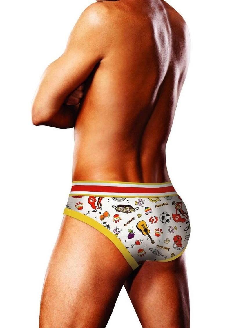 Prowler Barcelona Brief - Multicolor/White - Medium