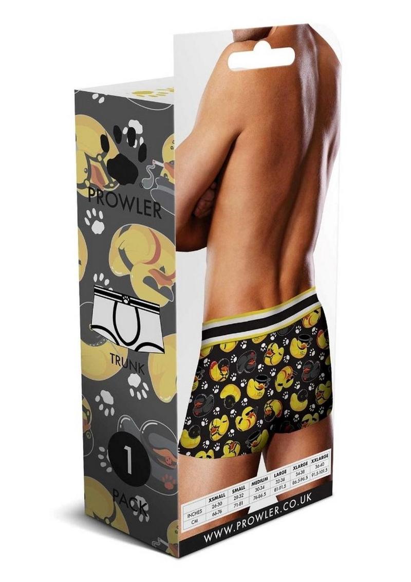 Prowler BDSM Rubber Ducks Trunk - Black/Yellow - XLarge