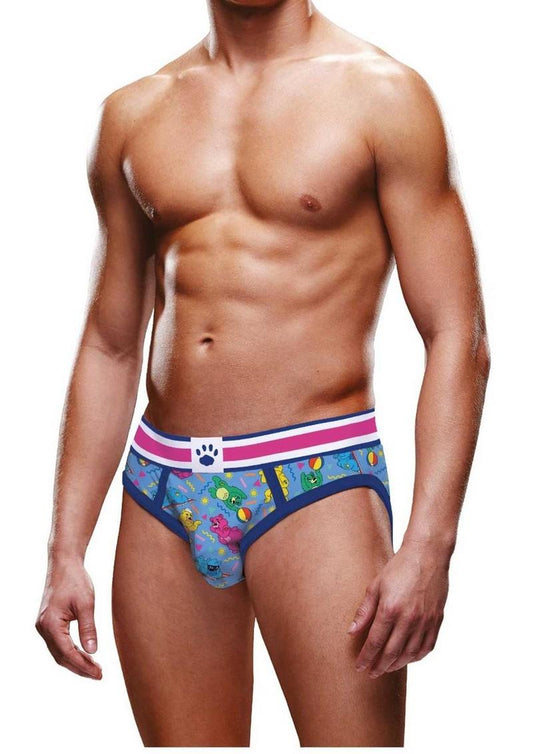 Prowler Beach Bears Brief - Blue - Small