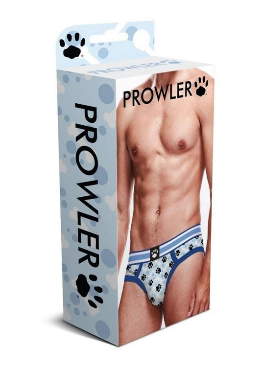 Prowler Blue Paw Brief - Blue/White - Small