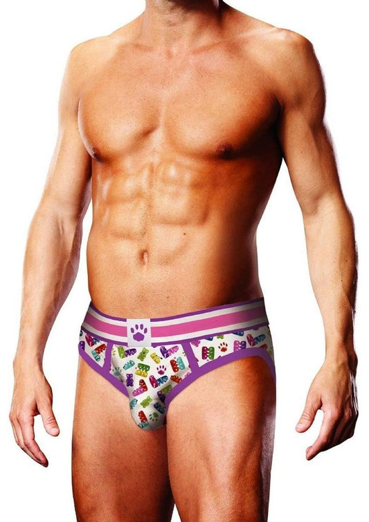 Prowler Gummy Bears Brief - Multicolor/White - XSmall