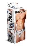 Prowler Leather Pride Brief - Black/White - XXLarge