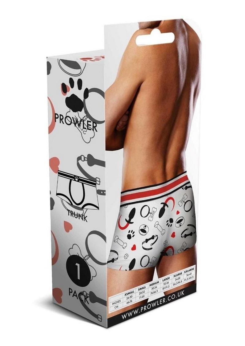 Prowler Puppie Print Trunk - Black/White - Large